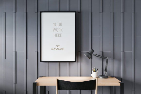 Download Frame Mockup &amp; Poster Mockup Graphic - Frame mockup Collection
