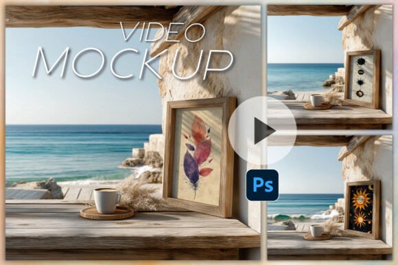 Download Video Frame Mockup PSD Frame Animation - Frame mockup Collection