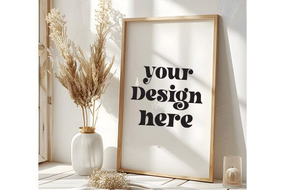 Download Frame Mockup, Wall Art Mockup 31 - Frame mockup Collection